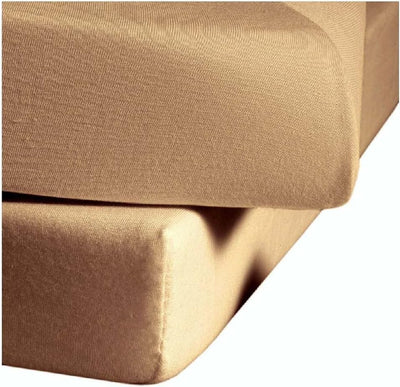 fleuresse Comfort Spannbettlaken (96 % Baumwolle, 4 % Elasthan), mit Rumdumgummizug, Ökotex Standard