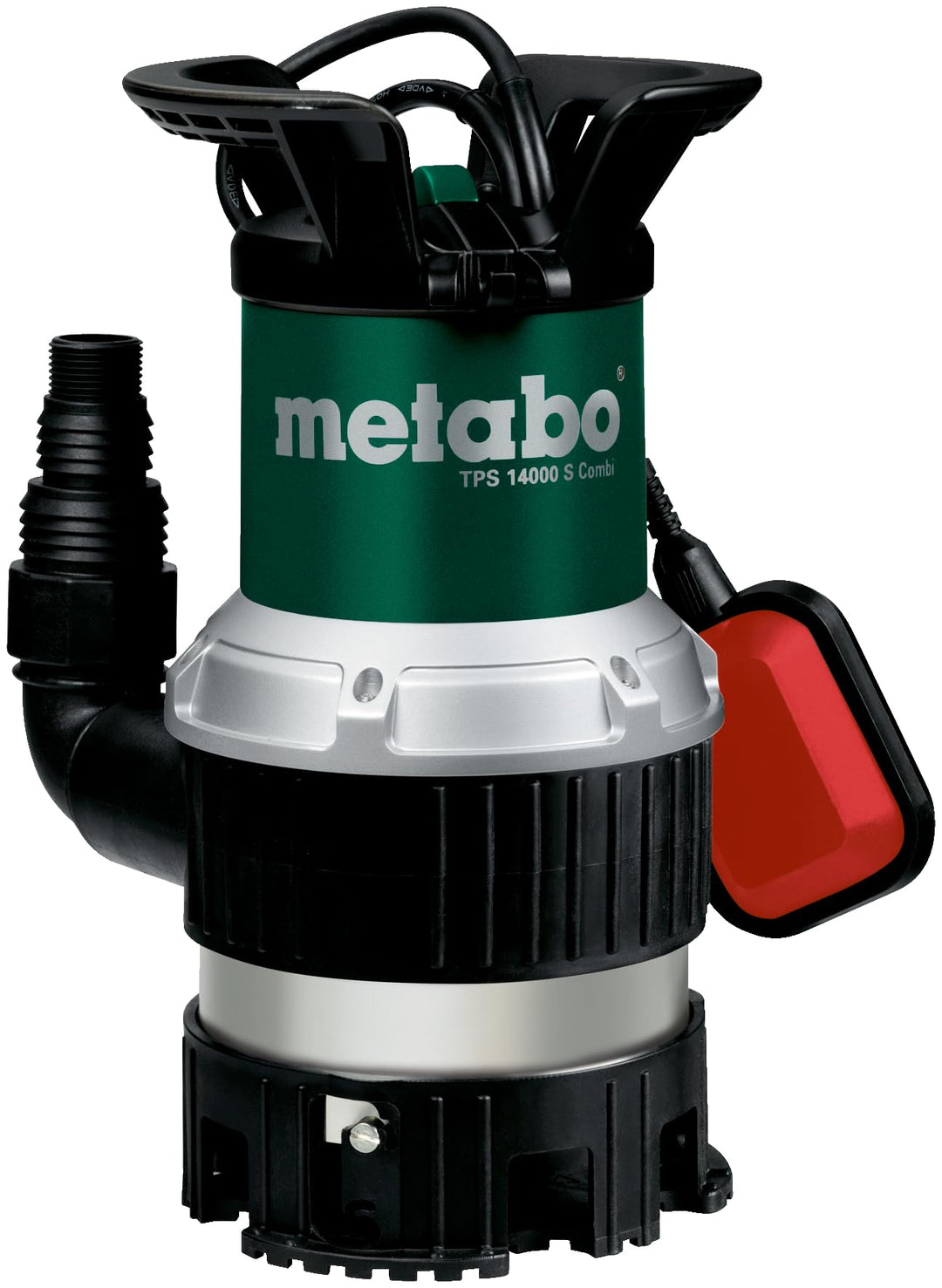 Metabo Kombi-Tauchpumpe TPS 14000 S Combi – 0251400000 – Nennaufnahmeleistung: 770 W – Max. Förderme
