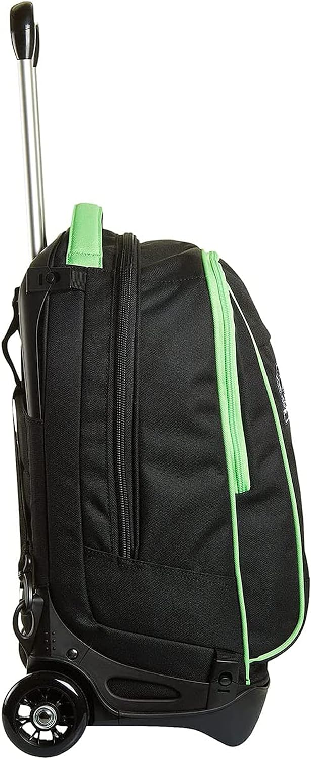 Invicta TROLLEY, Rucksack mit Trolleyfunktion, 3 in 1, Schulranzen mit Rollen, Abnehmbarer Rucksack,