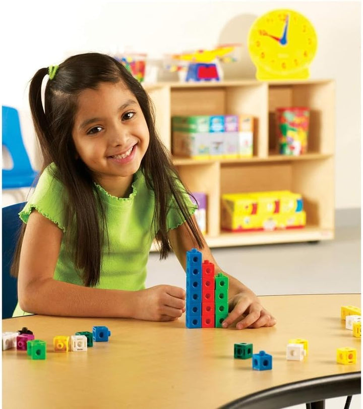 Learning Resources Snap Cubes Steckwürfel (1.000 Stück) Set of 1000, Set of 1000