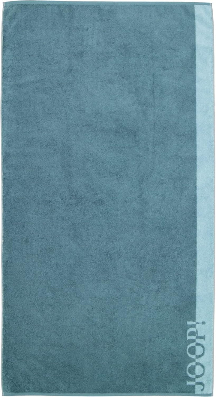 JOOP! Duschtuch Tone Doubleface 1689 | 44 aqua - 80 x 150 Duschtuch 80x150 cm, Duschtuch 80x150 cm