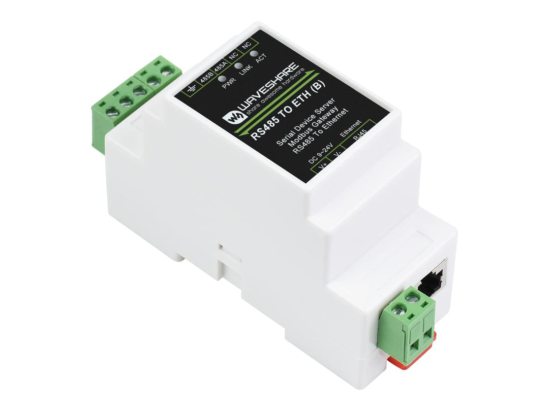 RS485 zu RJ45 Ethernet Konverter Industrieller Serieller Server TCP/IP zu Seriell Modul Unterstützt