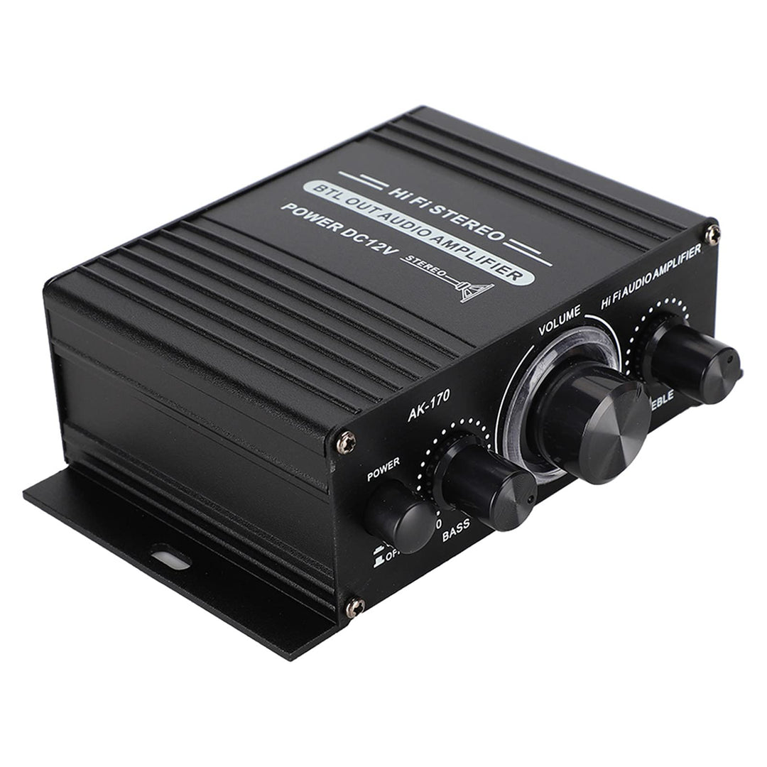 HiFi Stereo Verstärker, Mini Amplifier 20W + 20W Digital Power Amplifier Audio Verstärker für Lautsp