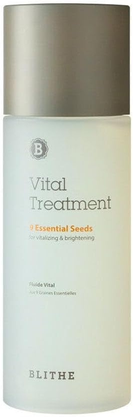 BLITHE Vital Treatment 9 Wesentliche Samen Essenz-Toner mit Niacinamid - Aufhellender Gesichtstoniku