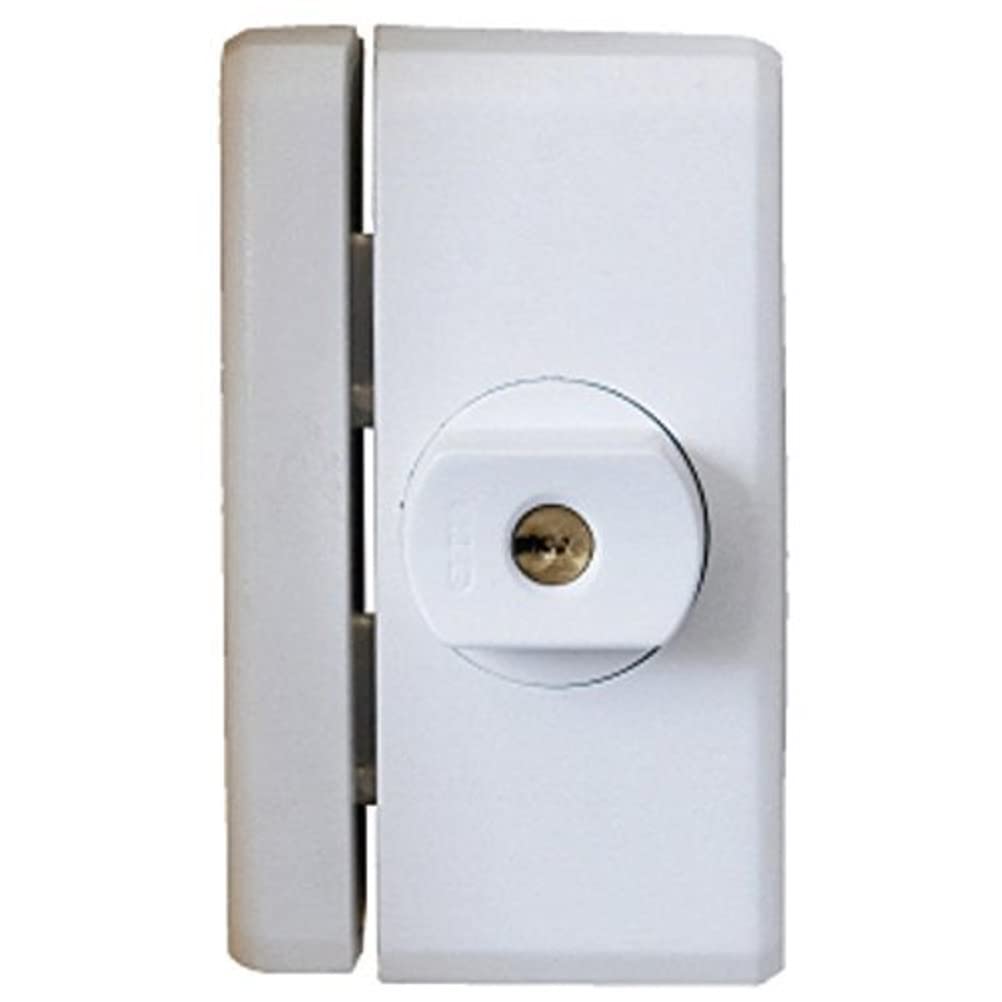 ABUS Fenster-Zusatzsicherung FTS96A AL0089 - Fensterschloss mit intuitivem Schliessmechanismus und A