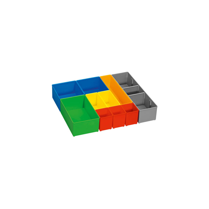 Bosch Professional Koffer box set, I-BOXX INSET BO, 1600A001S6 i-BOXX 10 Stück, i-BOXX 10 Stück