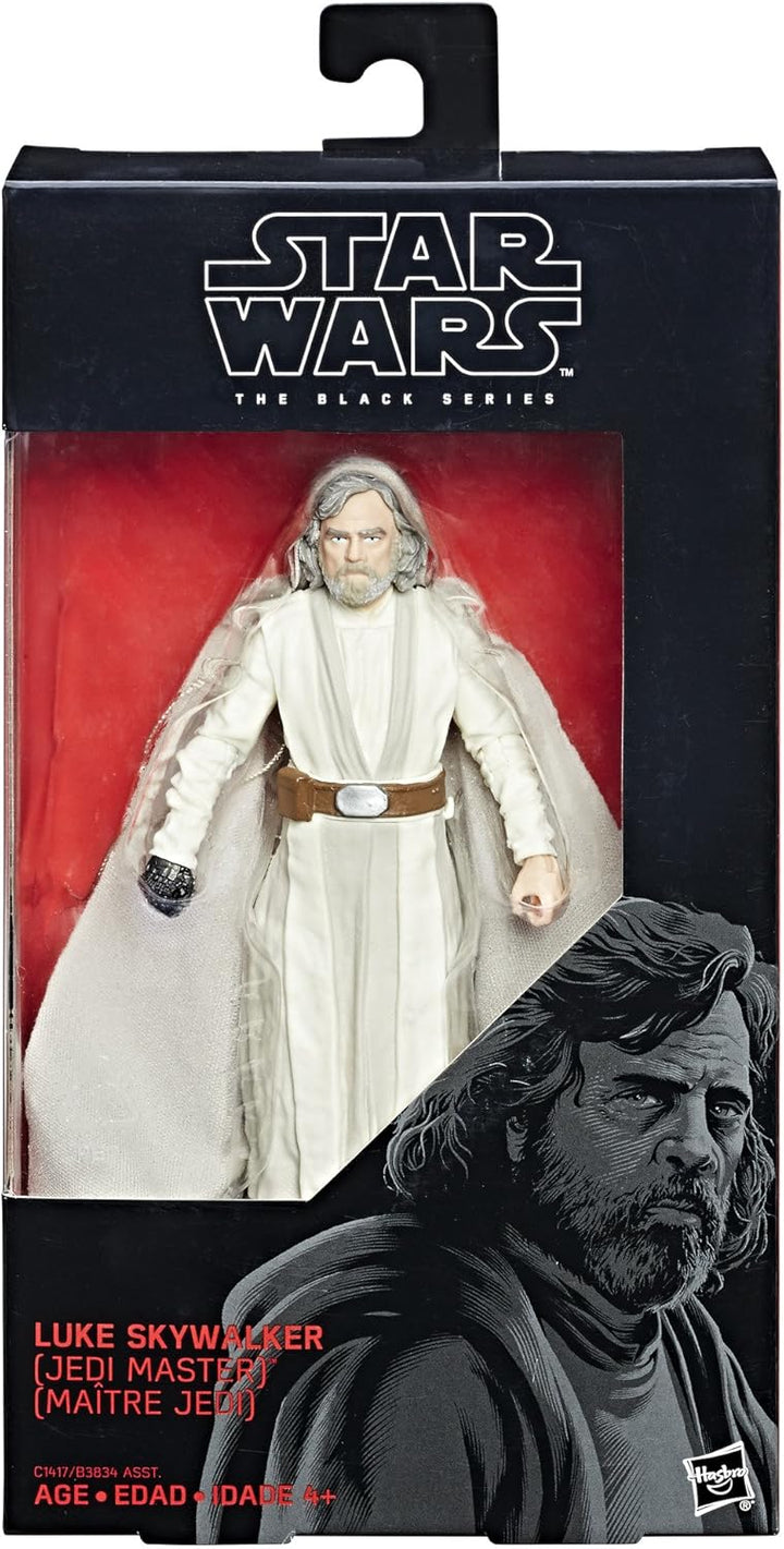 Star Wars Luke Skywalker Figur (Jedi Master), 15 cm gross, The Black Series, Folge 8