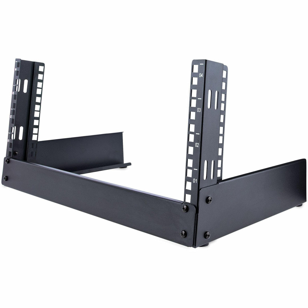 StarTech.com 4HE 19 Zoll Tisch Rack mit offenem Rahmen - 2 Pfosten, freistehendes Netzwerk Rack für