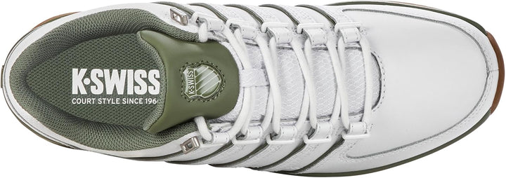 K-Swiss Rinzler SP 02283-088-M Herren Sneaker 40 EU White Deep Lichen Gum, 40 EU White Deep Lichen G
