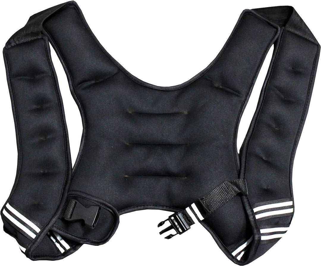 Lisaro Gewichtsweste 5-kg | ideal für Lauf Training | Gewichtsweste X-Style | Trainingsweste für Fit