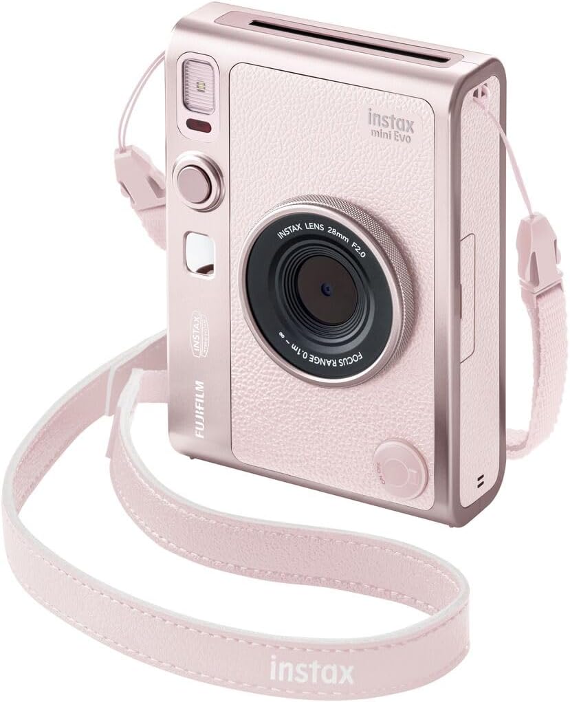 FUJIFILM instax mini Evo™ hybride Sofortbildkamera, Gentle Rose Gentle Rose instax mini Evo™, Gentle