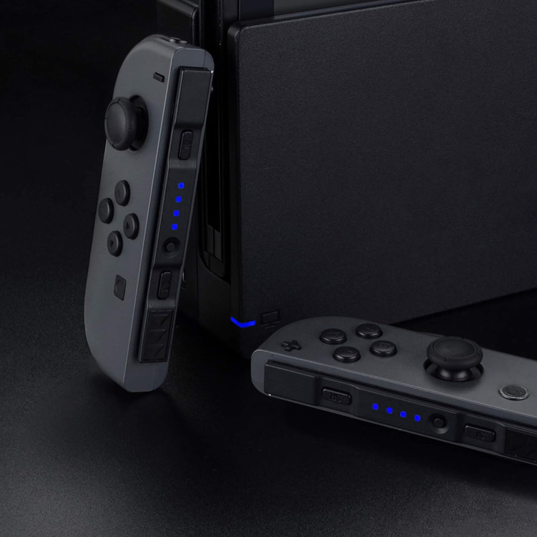 eXtremeRate Firefly LED Tuning Kit Ersatzteile für nintendo Switch Joycons&Switch Dock,NS Joy con SL