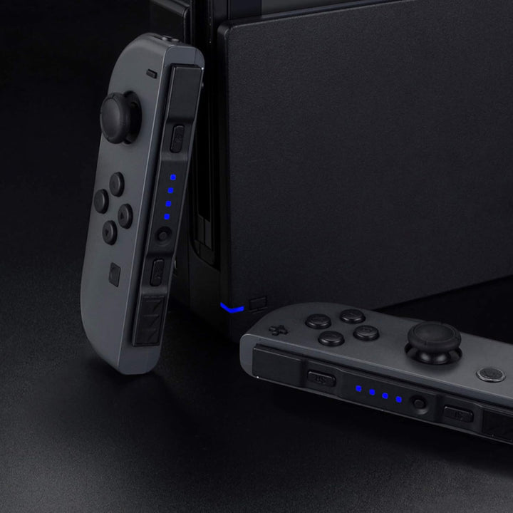 eXtremeRate Firefly LED Tuning Kit Ersatzteile für nintendo Switch Joycons&Switch Dock,NS Joy con SL
