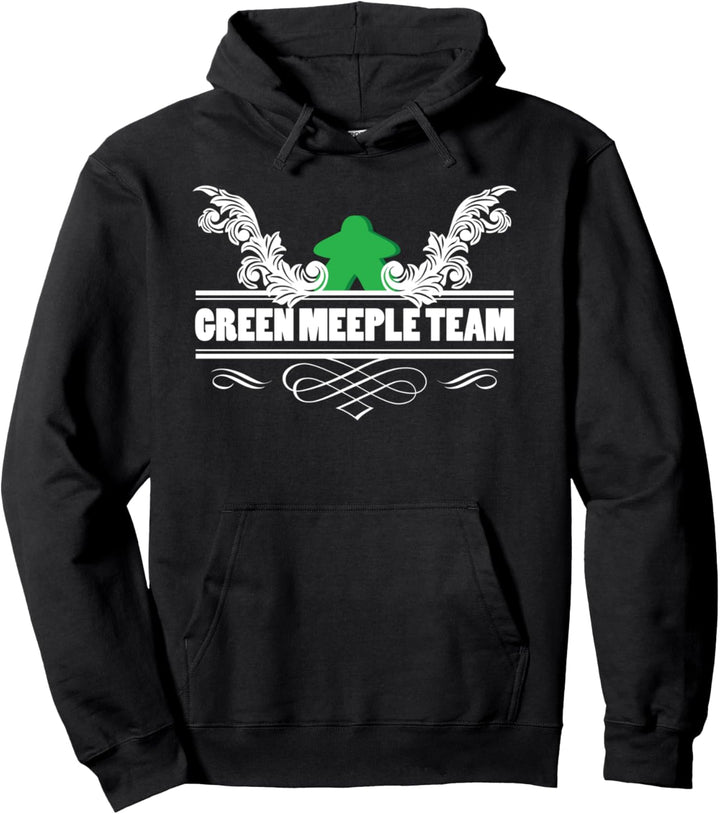 Green Meeple Brettspiel-Team Pullover Hoodie
