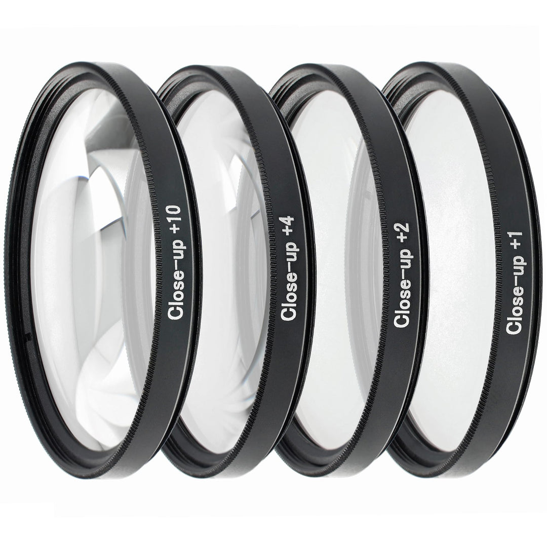 ayex Close up Makro Linsen Set 58mm - 4 teilig (+1, +2, +4, +10), 58mm