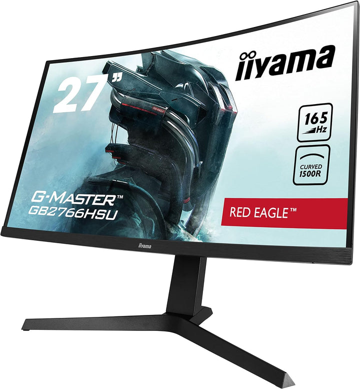 iiyama G-Master Red Eagle GB2766HSU-B1 Curved 68,5cm 27" VA LED Gaming Monitor Full-HD HDMI DP USB2.