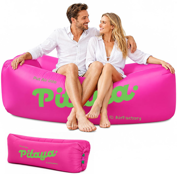 Aufblasbare Couch, Airlounge, Strandliege Aufblasbar, Camping Sofa Aufblasbar, LuftSofa, Tragbar Inf
