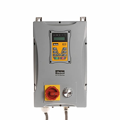 Frequenzumrichter AC10 IP66 Parker 3Ph-400V 2,2kW, mit Poti u. Hauptschalter, C3