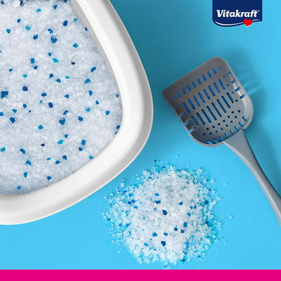 Vitakraft Magic Clean, Katzenstreu, Hygiene-Streu aus Mineralkügelchen, nicht klumpend, besonders st