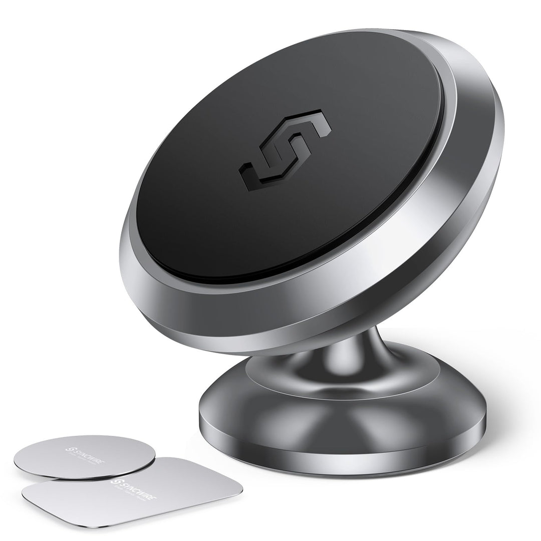SYNCWIRE Magnetische Handyhalterung fürs Auto, Universelle Smartphone Handyhalter, Verstellbare KFZ-