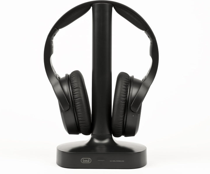 Trevi FRS 1480 R Stereo-Kopfhörer für TV, kabellos, HF-Empfänger, kabellos, Ladestation, digital, op