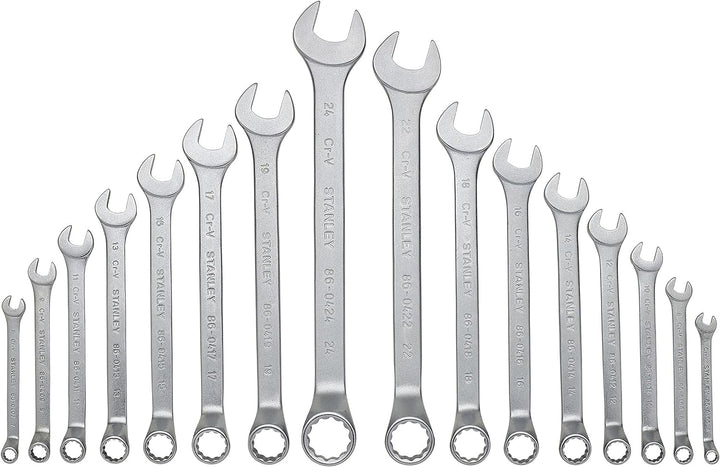 Stanley Transmodul System, Modul Ring-Maulschlüssel-Set (in den Grössen: 6 mm - 22 mm und 24 mm, mit