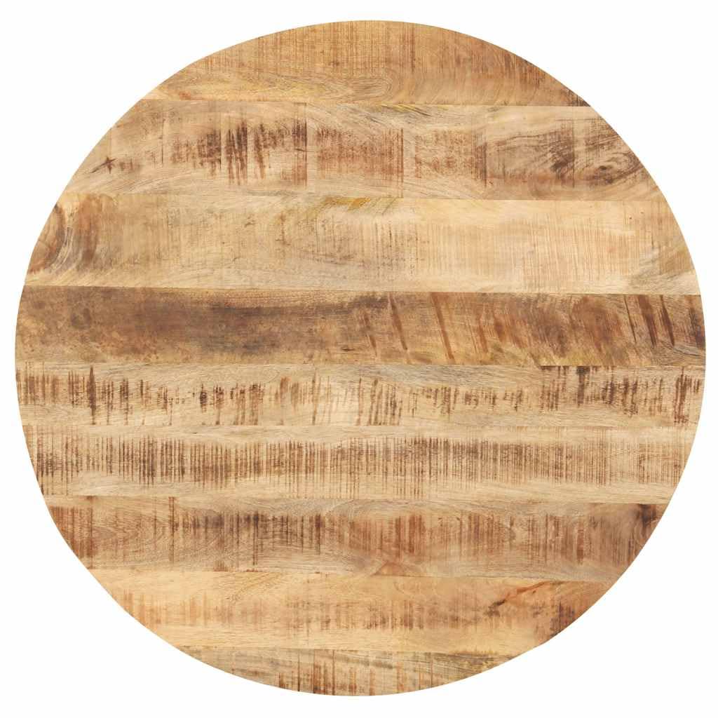 vidaXL Mangoholz Massiv Tischplatte Massivholzplatte Holzplatte Ersatztischplatte Holz Platte für Es