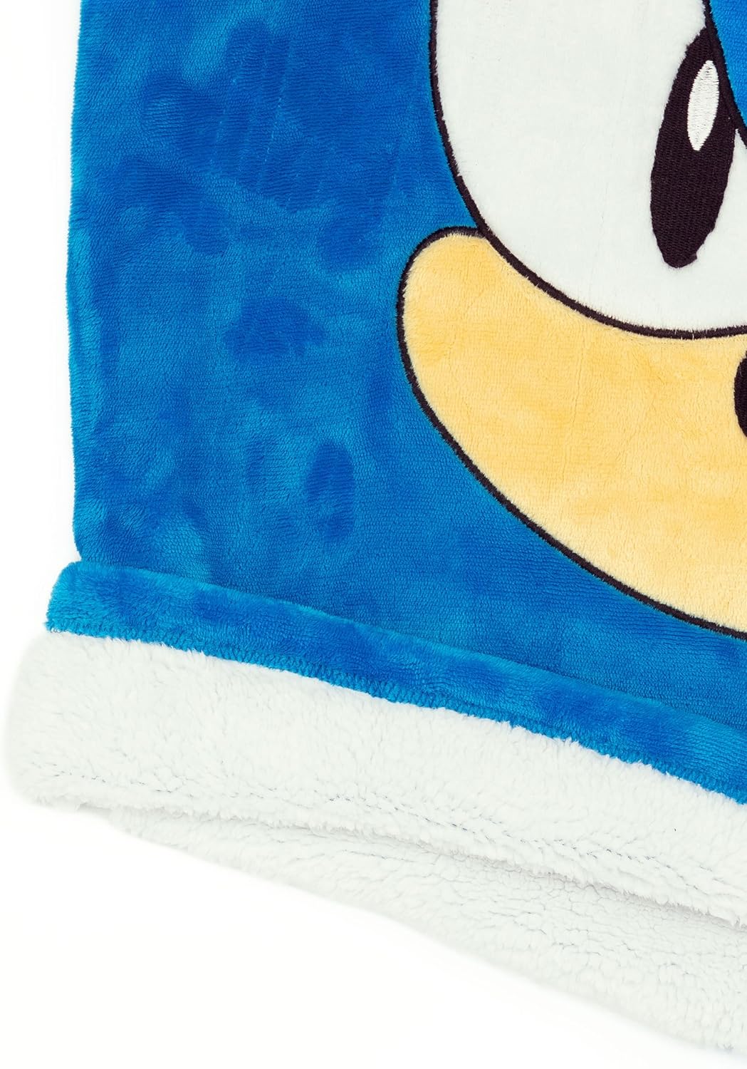 Sonic Boys' Blue Fleece Hooded Blanket | Diese blaue Jungenkapuzenjacke ist perfekt, um an kühlen Ta