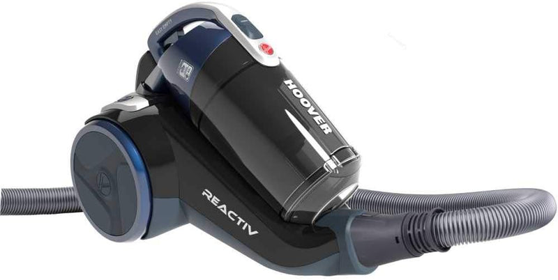 Hoover RC50PAR Beutelloser Staubsauger 4A+, 550 W, 2 Liter, 75 Dezibel, Teleskoprohr aus Metall, Bla