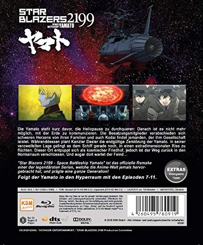 Star Blazers 2199 - Space Battleship Yamato - Volume 2: Episode 07-11 [Blu-ray], Blu-ray
