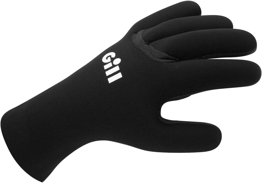 Gill ZenTherm Segelhandschuhe, thermisch, flexibel, 3 mm Neopren und Silikon-Handflächengriff Schwar