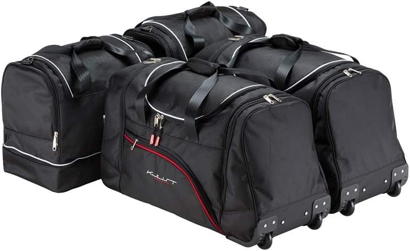 KJUST Dedizierte Reisetaschen 4 stk kompatibel mit BMW 5 LIMOUSINE G30 2016-2023