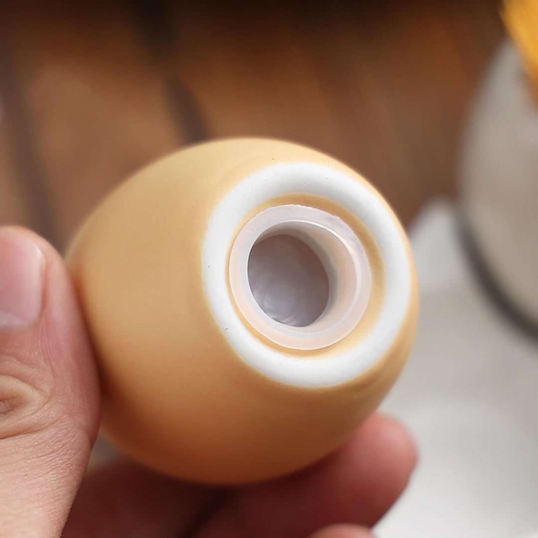 2PCS Salz und Pfefferstreuer Lustig,Keramik Salzstreuer Nachfüllbarer salz und pfeffermühle Küchenzu