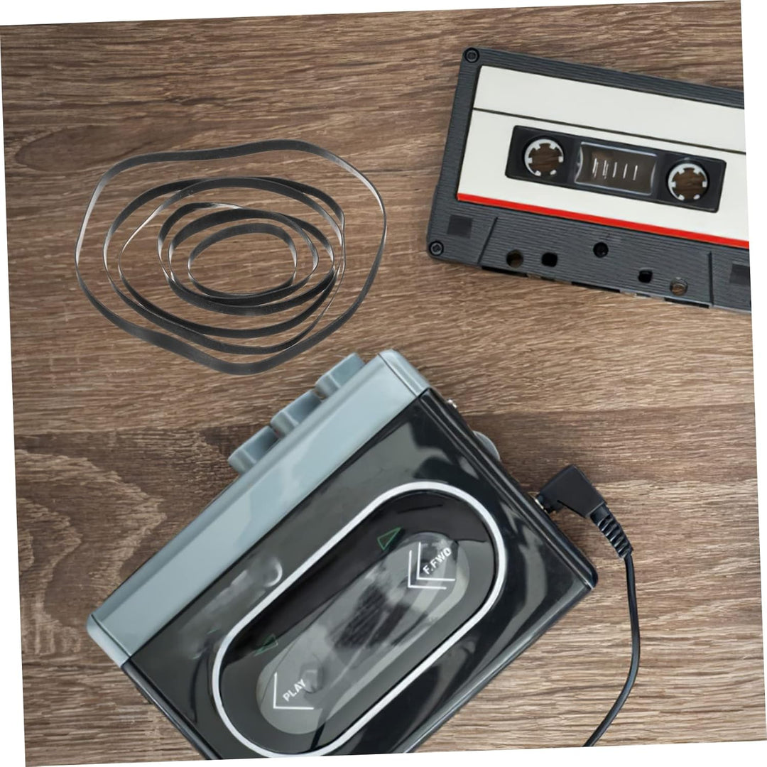 HOMSFOU 50 Stück Gürtel für Tonbandgeräte Fahren Kassettendeck Vinyl-Recorder Drehscheibe Bausatz Au