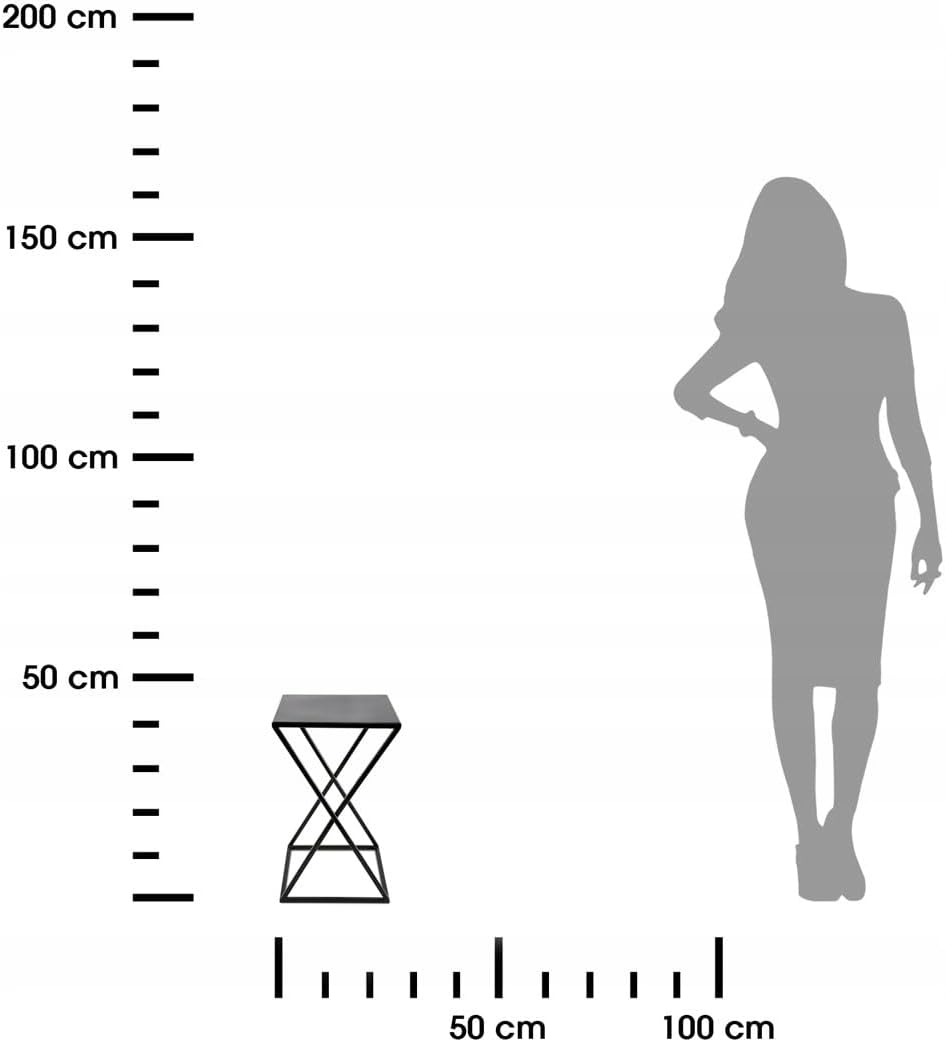 HowHomely Blumenständer Metall 40cm - Pflanzenständer Kleiner Blumenregal - Blumenständer - Blumento