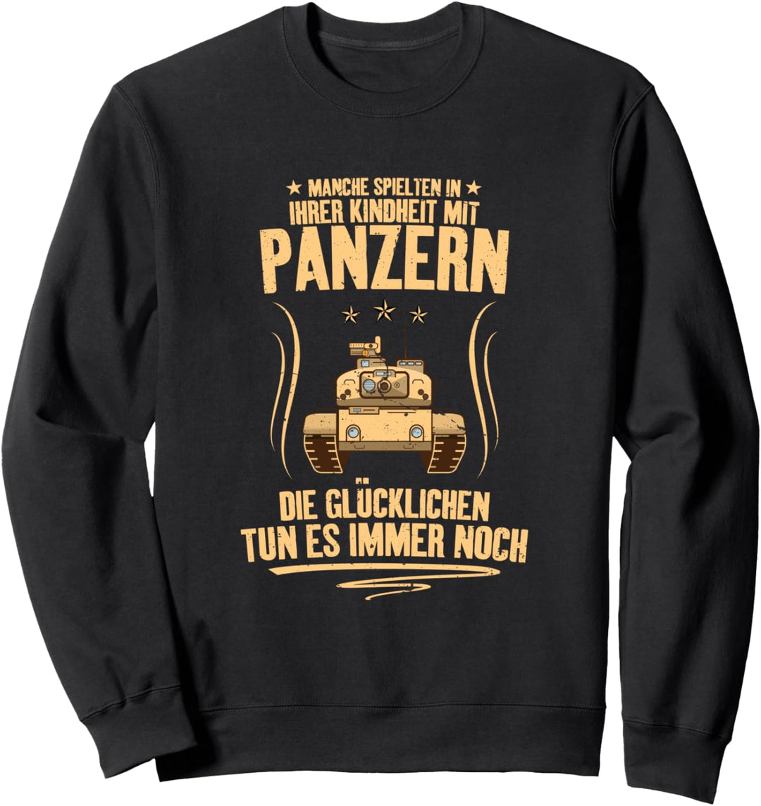 panzergrenadiere Panzerfahrer Panzer Panzerwagen lustig Army Sweatshirt