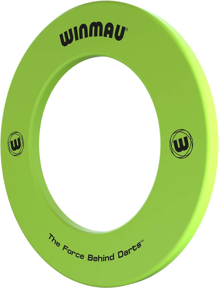 WINMAU Unisex – Erwachsene Printed Dartboard Surround Standard Green, Standard Green