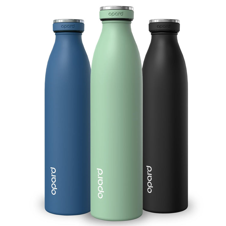 Opard Grip Thermosflasche 750ml, 36h Kalt &amp; 12h Heiss Trinkflasche Edelstahl, Trinkflasche Kohlensäu