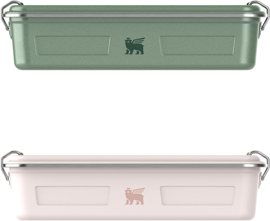 STANLEY 1913 Useful Classic Box 2L - Spülmaschinenfest - Lunchbox aus Edelstahl - Stapelbare Sandwic