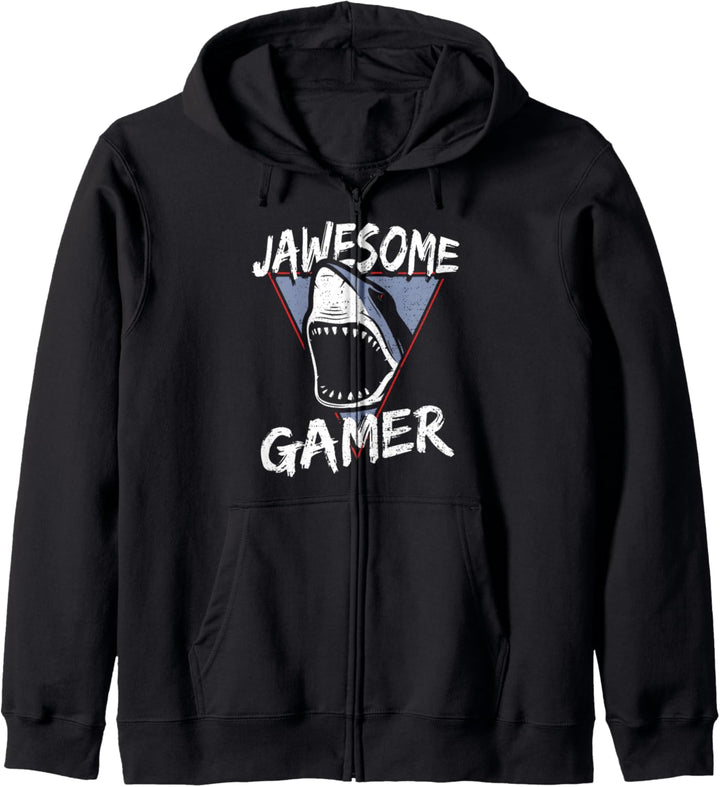 Hai: Jawesome Gamer - Zocken Sprüche Kapuzenjacke