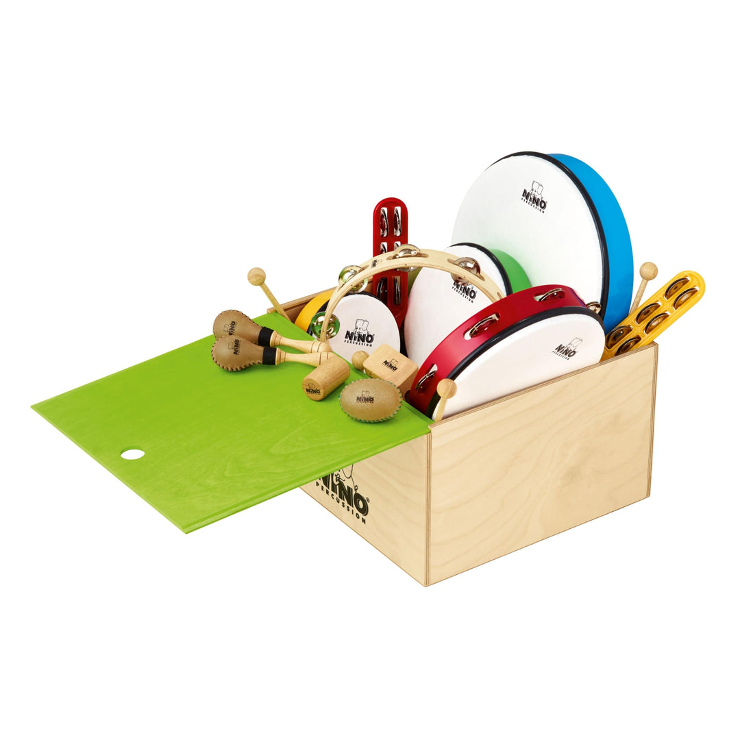 Meinl Percussion NINOSET012-WB Rhythmus Sortiment (12-teilig)