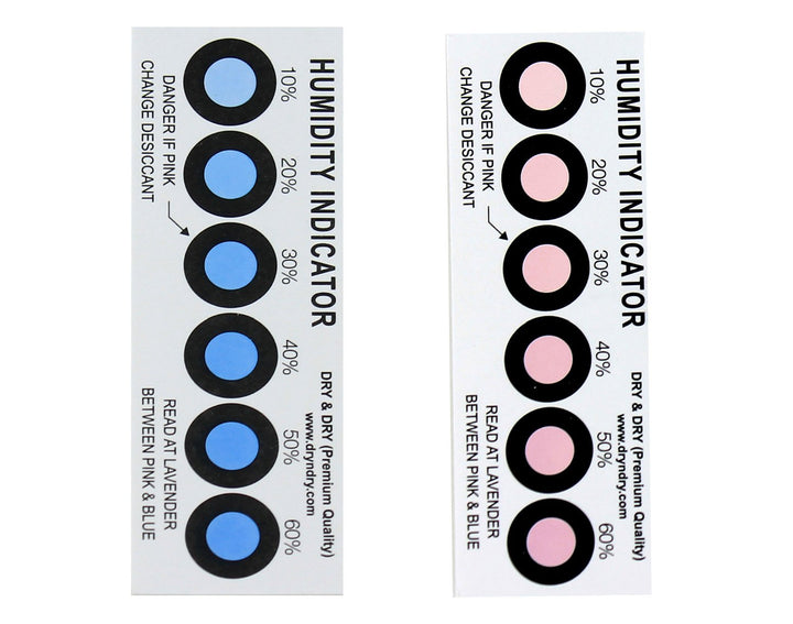 Premium Luftfeuchtigkeit Anzeige Karten 20 Pack – 10–60% 6 Spot (20 Karten) 100 Pack, 100 Pack