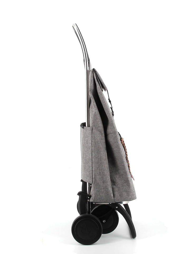 Einkaufstrolley Rolser Big Tweed 4 Räder - Grau 4 Räder Grau, 4 Räder Grau