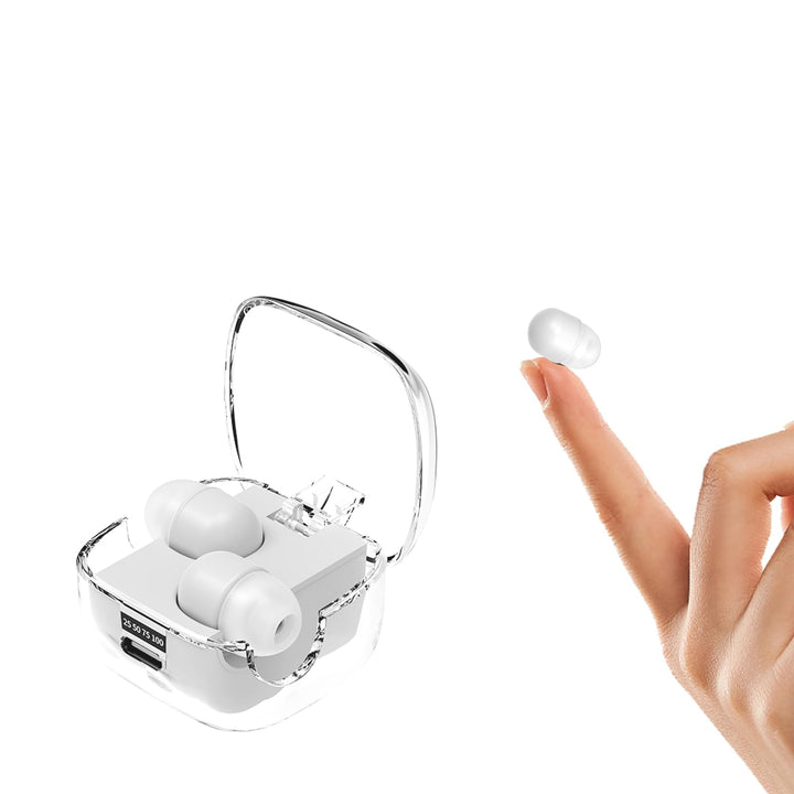 Unsichtbare kleine Schlaf Kopfhörer kabellos Bluetooth im Ohr Wireless in Ear Mini Kopfhörer Sleep E