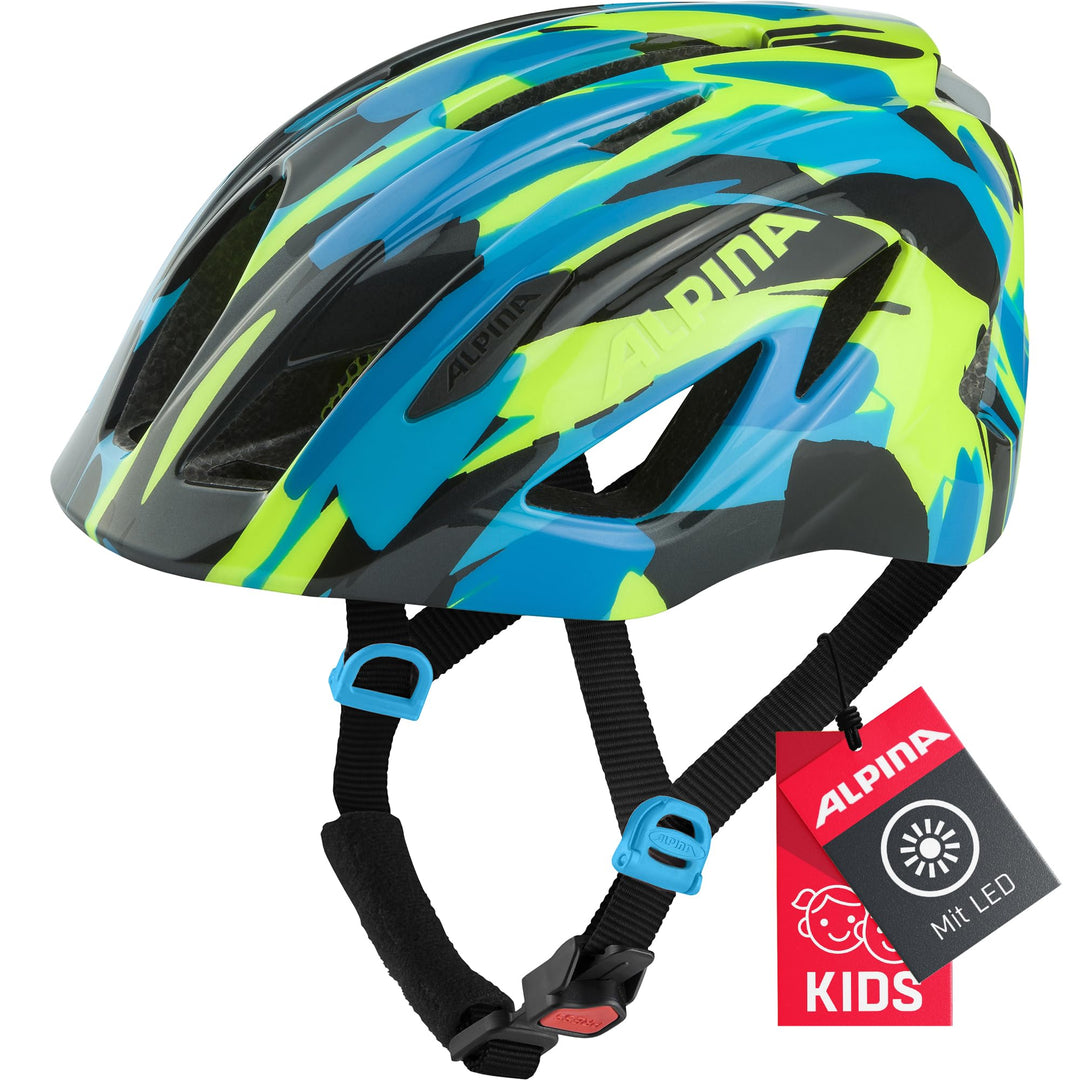 ALPINA PICO - Leichter, Optimal Klimatisierter & Bruchfester Fahrradhelm Mit Fliegennetz Für Kinder