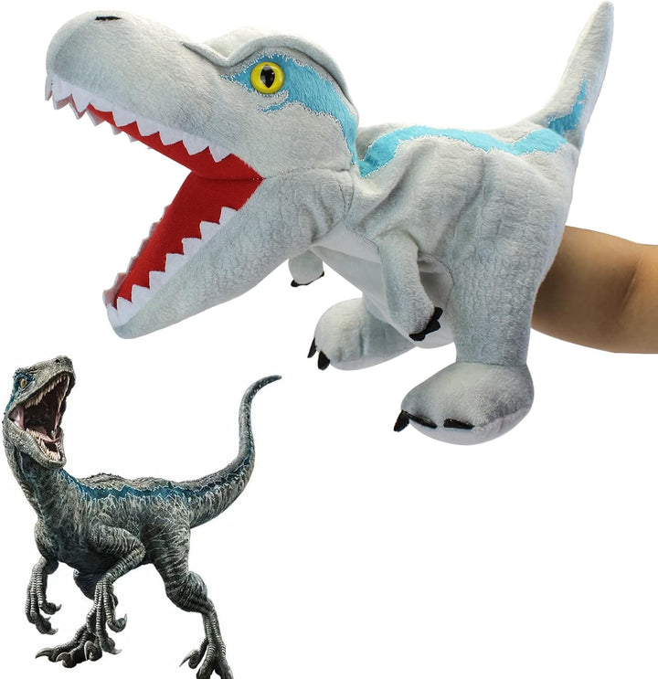 JUSTQUNSEEN Dinosaurier Handpuppen Dinosaurier Spielzeug, Dinosaurier Puppen für Kinder, Dinosaurier