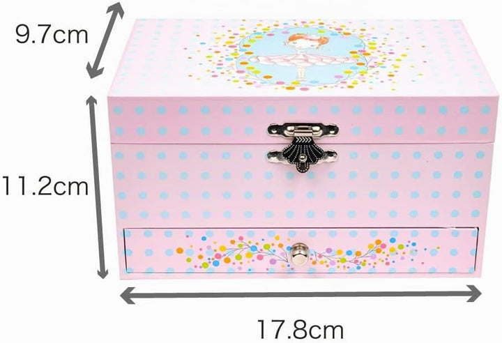 Djeco B019EBZHD0 Spieluhr, Rosa