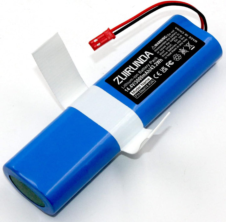 ZUIRUNDA 14.4V 3000mAh Li-Ion Ersatzakku für iLife V3s Pro V50 V5s Pro V8s X750 für Medion MD 18500