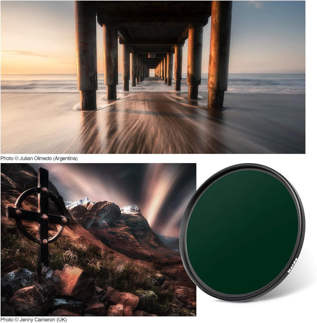 Haida ND64-Filter, 58 mm, 6 Blendenstufen, Neutraldichtefilter, mehrschichtige Objektivfilter (PROII