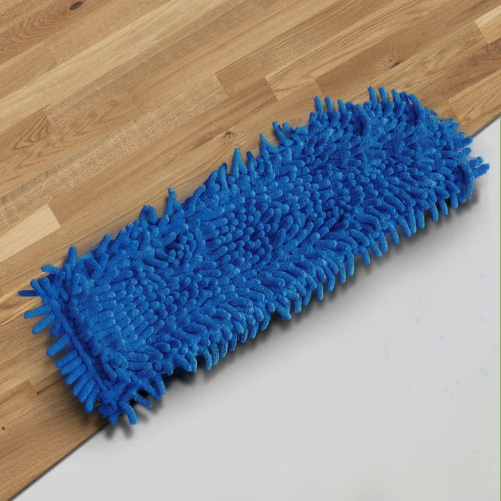 BiOHY Wischmopp (3 x 50 cm) | Chenille Mopp | Microfasermopp blau (3er-Set) | Ideal für die Reinigun